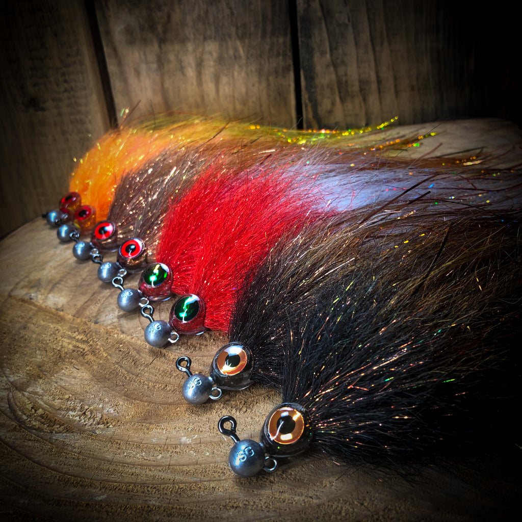 fly tying Helter Skelter Pike Fly jig